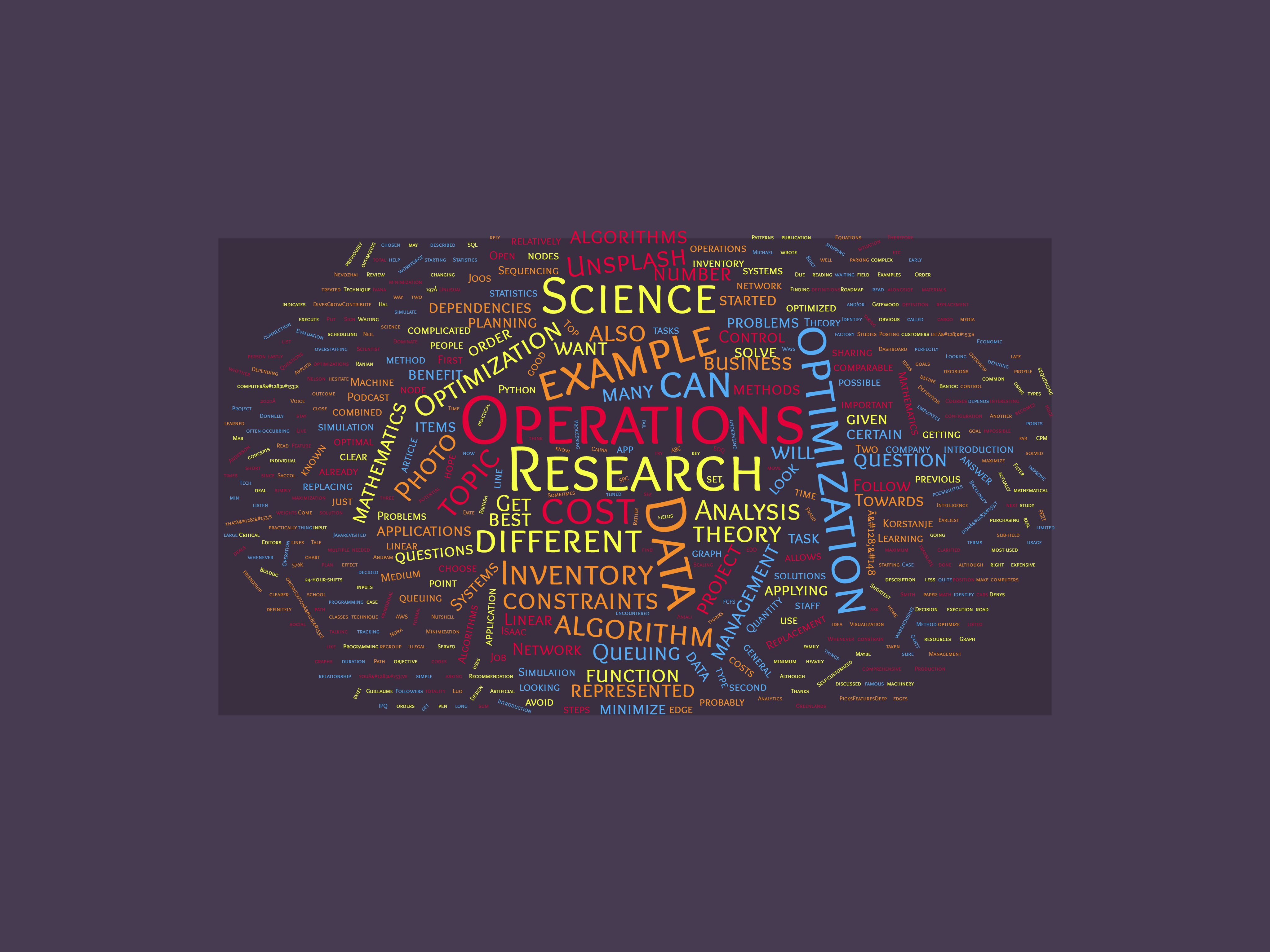 Course Image Introduction to Operations Research - WiSe 2025/2026 - 6791